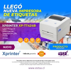 Impresora de Etiquetas XPRINTER XP-TT424B