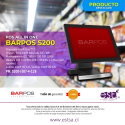 POS All-in-One Barpos S200